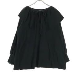 FREAK'S STORE フリークスストア 長袖 ブラウス F ブラック コットン レディース 古着