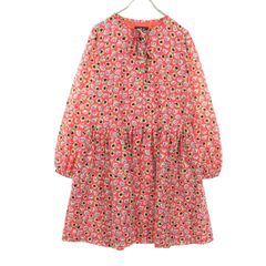 トゥービーバイアニエスベー 洗える 花柄 ロングシャツワンピース S