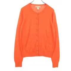 Banana Republic バナナリパブリック 長袖 ニットカーディガン M オレンジ レディース 古着