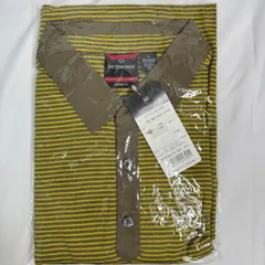 【新品タグ付】VICTORINOX ビクトリノックス ボーダー ポロシャツ カーキ グリーン US(L) Lサイズ VCP5100126 綿100% メンズ トップス カジュアル アウトドア 長期保管品のサムネイル
