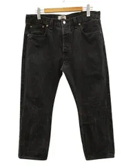 リーバイス Levi's 501 0660 後染め ブラック デニムパンツ ストレート ジーンズ W38 L29