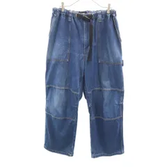 XLARGE エクストララージ デニムペインターパンツ L ウォッシュブルー ジーンズ メンズ 古着