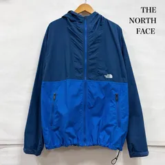 ザノースフェイス コンパクト ジャケット NP72230 ナイロン マウンテンパーカー フルジップ ロゴ 刺繍 メンズ XL ISItems【USED】【古着】【中古】50156550