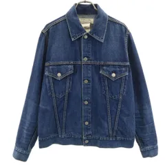 REMI RELIEF レミレリーフ 日本製 デニムジャケット S ネイビー ジージャン メンズ 古着