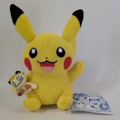 バンプレスト 一番くじ ポケットモンスター わくわくゲットくじ2012 E賞 ピカチュウ ぬいぐるみ with ポケモンドール