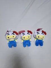 ハローキティ ぶりぶり大魔王 キーホルダー 3点セット