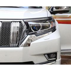 150プラド後期車用☆アシストミラーホールカバー☆ブラック202☆チトセ