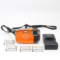 FUJIFILM FinePix XP 本体 オレンジ 防水 耐衝撃 - メルカリ