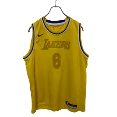 【NIKE】 NBA Los Angeles Lakers Basketball Shirts JAMES ロサンゼルスレイカーズ ゲームシャツ S-5168