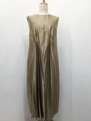 Maison Margiela メゾンマルジェラ　ゴールドプリーツ　ドレスのサムネイル