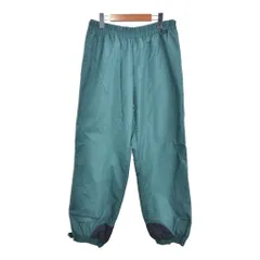 90年代 Columbia コロンビア ナイロン スキーパンツ アウトドア グリーン (メンズ L) 中古 古着 S2914