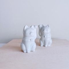三層猫 美術數膠 ソフビ sofubi インディーズソフビ 現代アート 猫
