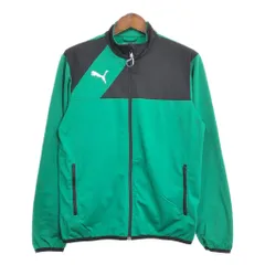 PUMA プーマ トラックジャケット スポーツ グリーン (メンズ M) 中古 古着 S2980