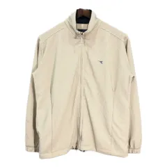 Diadora ディアドラ トラックジャケット ジャージ ベージュ (ユニセックス (レディース 10)) 中古 古着 S3077