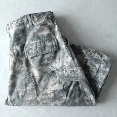 ■古着 USARMY 米軍実物 ACUミリタリーパンツ コンバットパンツ トラウザー デジタルカモフラージュ 迷彩 05年製 L-R 実寸W38L31【L5908】