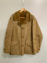 【現状渡し品】 USED ユーズド ムートン ボア クルミボタンコート メンズアウター メンズジャケット  【146-260403-KS-01-min】