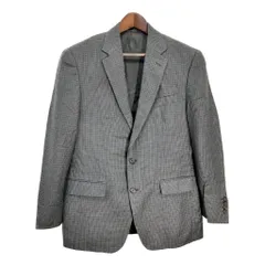 RALPH LAUREN ラルフローレン テーラードジャケット 千鳥格子 グレー (メンズ 40 R) 中古 古着 S3175のサムネイル