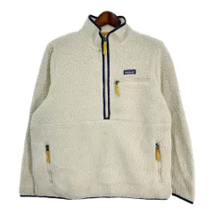 patagonia パタゴニア レトロパイル フリースジャケット アウトドア アイボリー (メンズ XL) 中古 古着 S3455