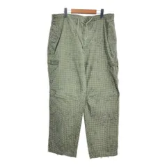 80年代 米軍実物 U.S.ARMY ナイトカモ フィールドパンツ ミリタリーオリーブ (メンズ MEDIUM REGULAR) 中古 古着 S3464