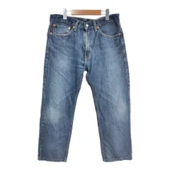 Levi's リーバイス 505 デニムパンツ ブルー (メンズ W34 L32) 中古 古着 S3577