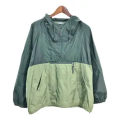 00年代 OLD NAVY オールドネイビー アノラックパーカー グリーン (メンズ L) 中古 古着 S3832