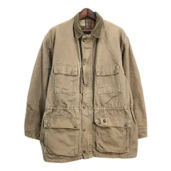Carharttダックジャケット　ベージュ色 90's~ カーハート 3rdタイプ ダックジャケット ベージュ [Carhartt