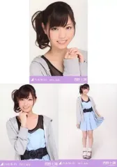 【中古】生写真(乃木坂46) ◇西野七瀬/2012.July/会場限定生写真 3種コンプリートセット