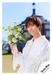 【中古】生写真(STARTO) Snow Man/阿部亮平/上半身/アルバム「THE BEST 2020 - 2025」MV＆ジャケ写オフショット/公式生写真