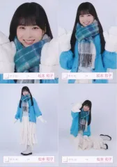 【中古】生写真(坂道シリーズ) ◇櫻坂46/松本和子/櫻坂46ランダム生写真【冬服】 4種コンプリートセット