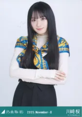 【中古】生写真(乃木坂46) 乃木坂46/川崎桜/上半身・スカーフ/「乃木坂46 2025.November-II」WebShop 限定ランダム生写真