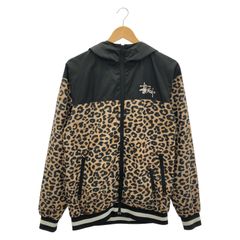 stussy ステューシー ナイロンジャケット レオパード 豹柄 - メルカリ