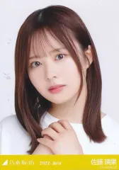 【中古】生写真(坂道シリーズ) 佐藤璃果/バストアップ・真夏の全国ツアー2022 Tシャツ 共通ver./「乃木坂46 2022.July」WebShop 限定ランダム生写真