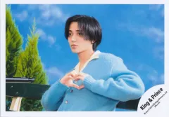 【中古】生写真(STARTO) King ＆ Prince/永瀬廉/横型・上半身/シングル「HEART」MV＆ジャケ写オフショット/公式生写真