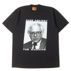【美品】COME TEES カムティーズ Tシャツ ブラック 黒 サイズ:L | RAGE AGAINST THE MACHINE バーニー・サンダース Tシャツ | トップス カットソー 半袖 | コラボ【メンズ】【中古】
