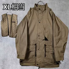 タクティカルフィールドジャケット ミリタリー ユーロワーク ライナー付 補強切替 ギア [TACTICAL FIELD JACKET / M-65 STYLE / QUILTED LINER / YBS ZIPPER / OVERSIZED] XLサイズ相当
