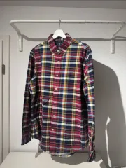 ポロ ラルフローレン シャツ チェック柄 クラシックフィット Lサイズ