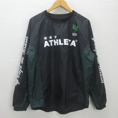 K■アスレタ/ATHLETA サッカー・フットサル ピステジャケット【L】黒/MENS■31【中古】