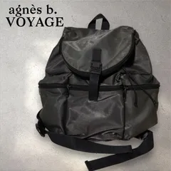 agnes b. VOYAGE アニエスベー ナイロン リュック カーキグリーン