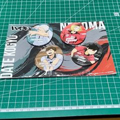 たまご型缶バッジセット 音駒高校×伊達工業高校ver. - メルカリ