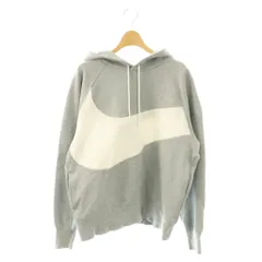 ナイキ NIKE スウェットパーカー プルオーバー テックフリース ビッグスウォッシュ M グレー /MY ■OS ■GY01