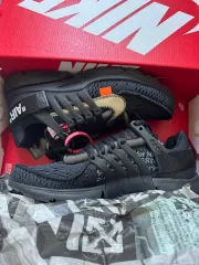 ナイキxオフホワイト プレスト ブラック