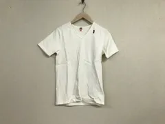 本物ボヘミアンズBohemiansコットンストレッチVネックロゴ刺繍半袖Tシャツメンズサーフアメカジミリタリーストリートスケーターワークビジネススーツモードドレスゴルフ白ホワイトM日本製のサムネイル