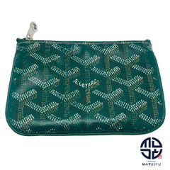 【極美品】GOYARD ゴヤール　ポーチ　セナPM ネイビー　MAE020087 極美品】GOYARD ゴヤール ポーチ セナPM ネイビー MAE020087 - メルカリ