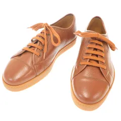 JOHN LOBB ジョン ロブ LEVAH  レヴァー ローカットレザースニーカー 0315 ブラウン 7 1/2のサムネイル