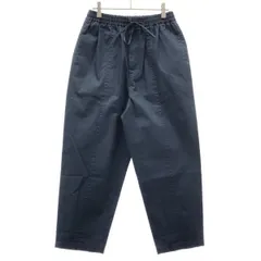 JIL SANDER ジルサンダー センターシームコットンイージーパンツ JSMQ312031 ネイビー 44のサムネイル