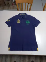 M95 POLO RALPH LAUREN 1967 半袖 シャツ ネイビー M-10