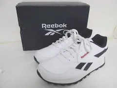 □【1点限り】【極美品】【1度のみ着用】 Reebokリーボック スニーカー シューズ　US7 25.0cm ホワイト白/ 212001 GY1723 ROYAL REWIND RUN ■管理番号L29864YER-260404-103（990）