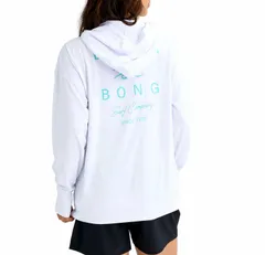 2026春夏 新品【BILLABONG/ビラボン】【水陸両用】ZIP UP HOODED ジップフード ラッシュガード WHT レディース BG013852