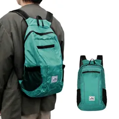 コンパクト 携帯リュック 軽量 85g 撥水加工 15L 大容量 折り畳み バックパック 旅行 折りたたみリュック アウトドア サブバッグ 携帯 通勤 通学 メンズ レディース
