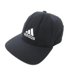 アディダス adidas エンボスキャップ 帽子 ロゴ刺繍 黒 ブラック IB3244 /GV